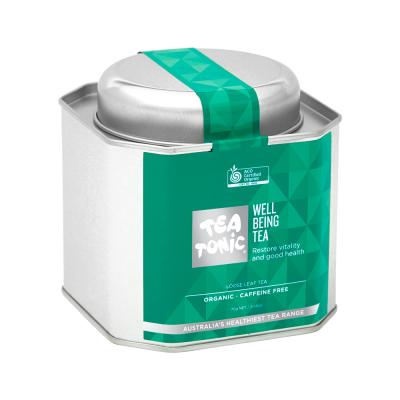 Tea Tonic Organic Well Being Tea Caddy Tin 70g